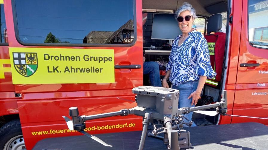 Drohnen Gruppe der Feuerwehr Bad Bodendorf