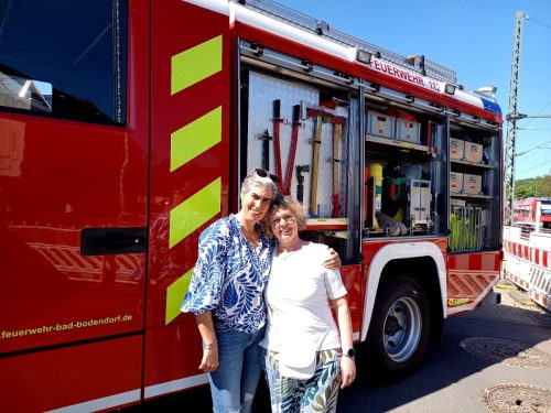 FWG Vorsitzende Melanie Hürlimann und Cornelia Albrecht